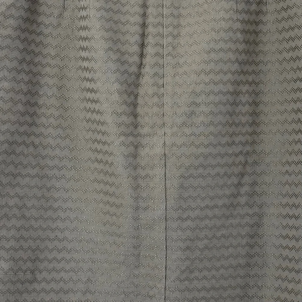 Ann Taylor‎ LOFT Size 8 Taupe Tan Lined Textured Zig Zag Pattern Pencil Skirt